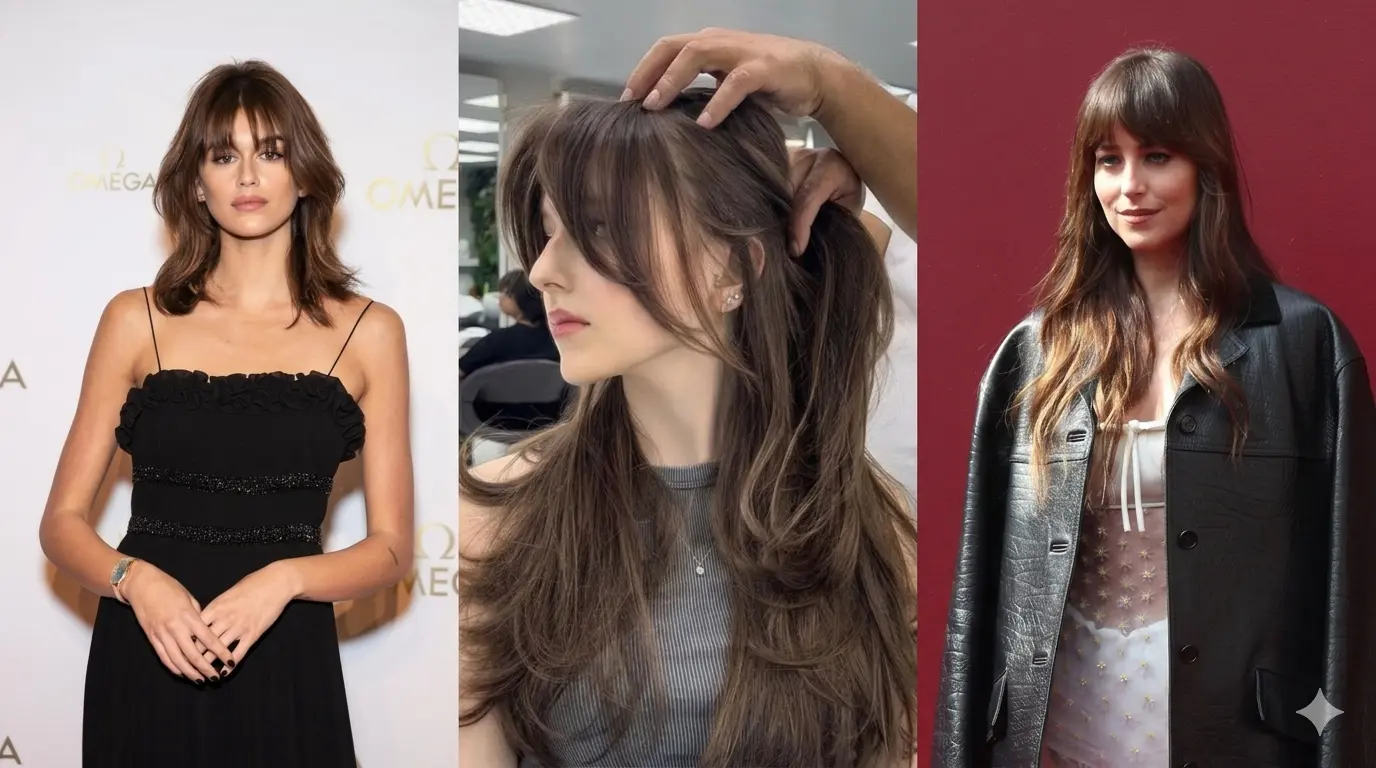 Curtain Bangs: How to Style Them for Every Face Shape