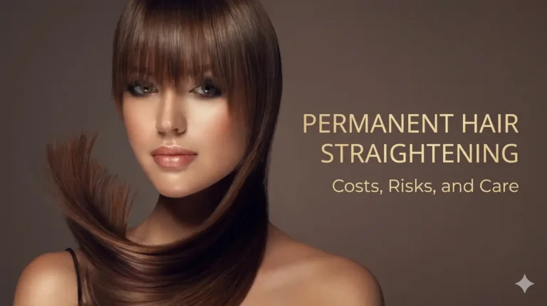 Permanent Hair Straightening: Costs, Risks, and Care