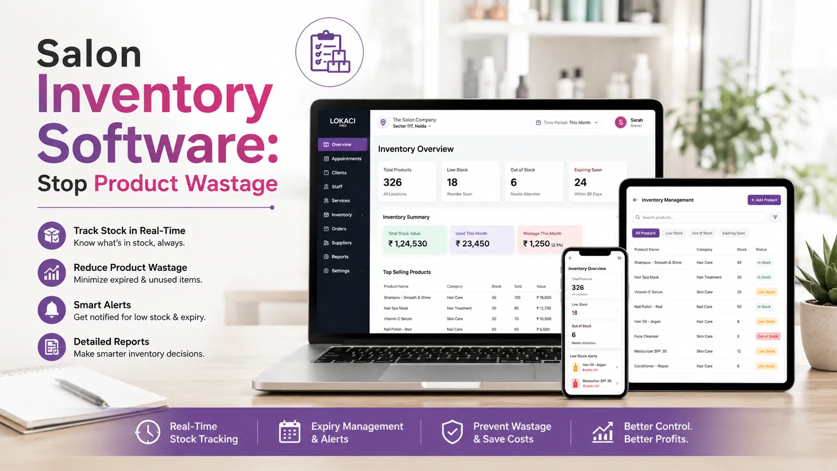 Salon Inventory Software: Stop Product Wastage