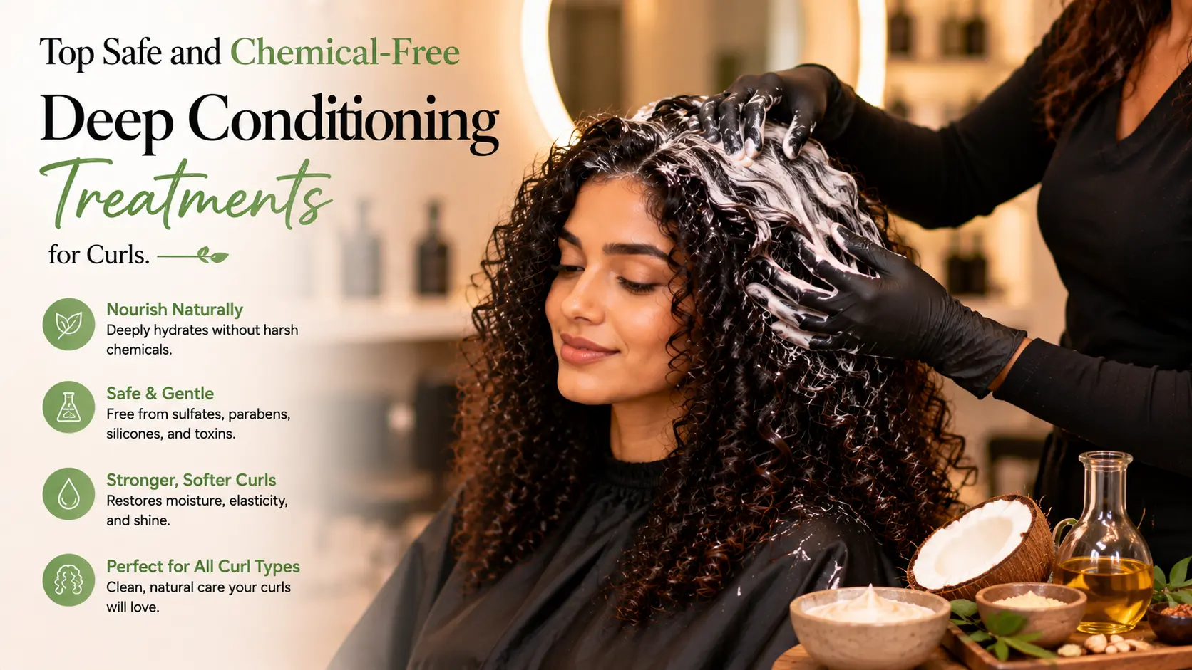 Deep Conditioning for Curls: Top Safe and Chemical-Free Treatments