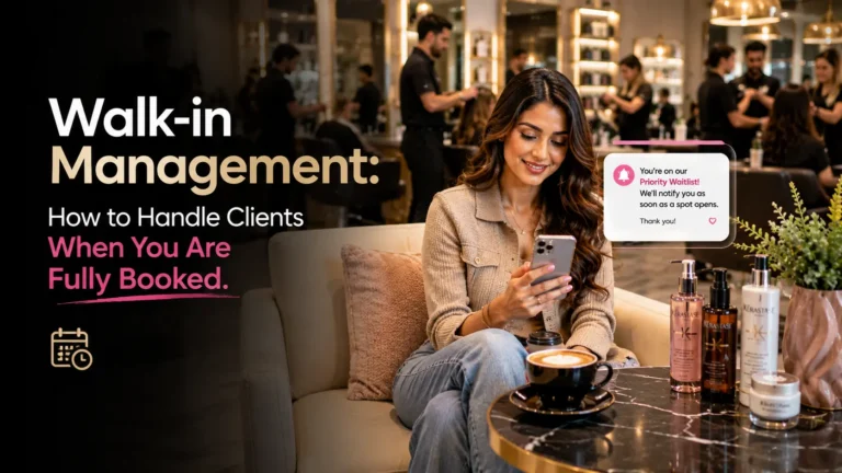 Walk-in Management: How to Handle Clients When You Are Fully Booked
